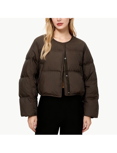 Thickened White Duck Down Women's Down Jacket
