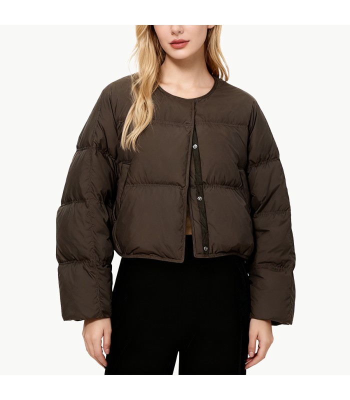 Thickened White Duck Down Women's Down Jacket