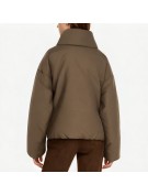 Short Double Breasted Down Jacket