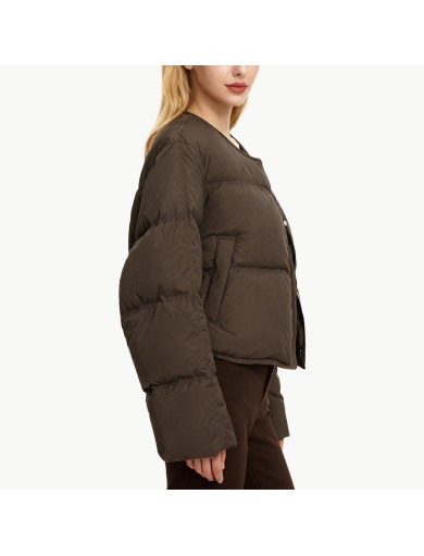 Thickened White Duck Down Women's Down Jacket