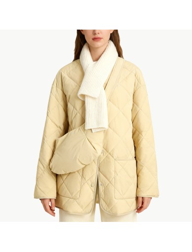 Loose Fitting Versatile Women's Down Jacket