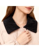 Corduroy Lapel Down Jacket