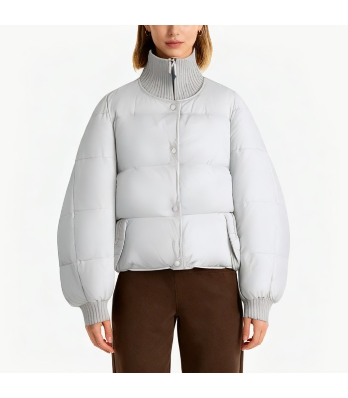 Knitted Short Down Jacket