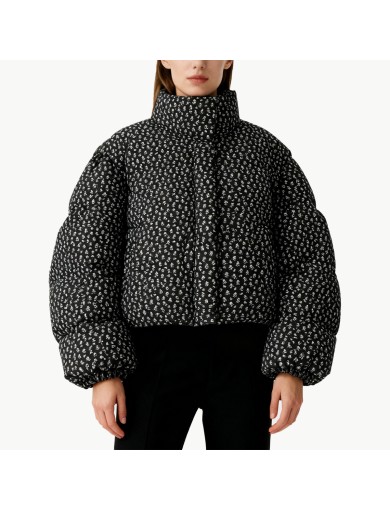 Two Way Floral Down Jacket