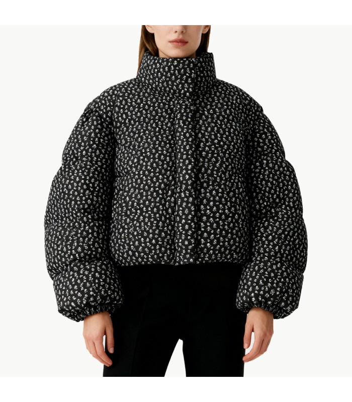 Two Way Floral Down Jacket