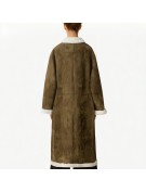 Women's Mid Length Toggle Button Coat