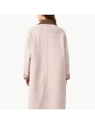 Chunked Thick Color Blocked Coat