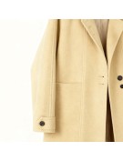 Simple Solid Color Thick Wool Coat