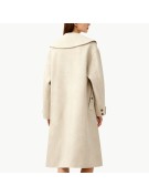 Versatile Thick Wool Coat for Women