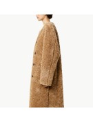 Women's Mid Length Lambswool Coat