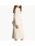 Women's Suede Stand Collar Coat