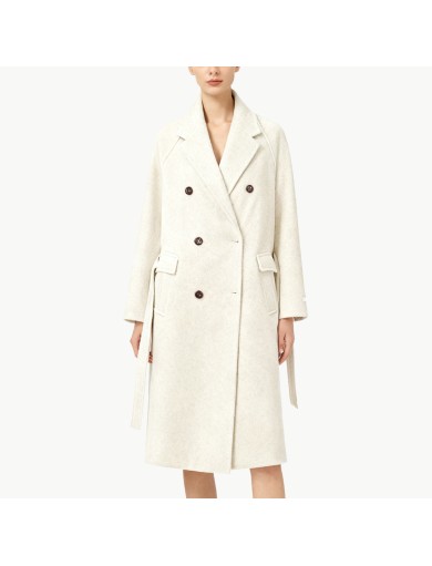 Women's Mid Length Wool Coat
