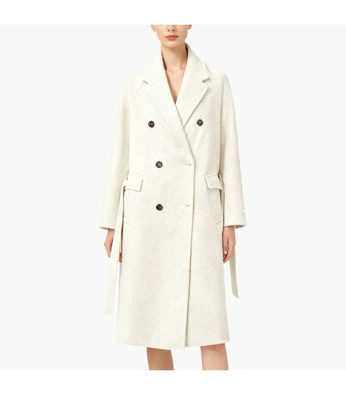 Women's Mid Length Wool Coat