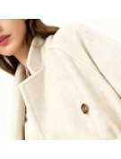 Women's Mid Length Wool Coat