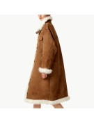 Women's Long Plush Coat for Winter