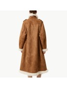 Women's Long Plush Coat for Winter
