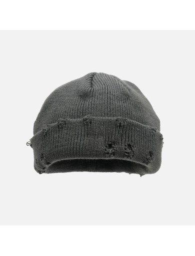 Distressed Knit Beanie