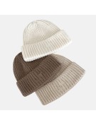 Solid Color Knitted Wool Hat