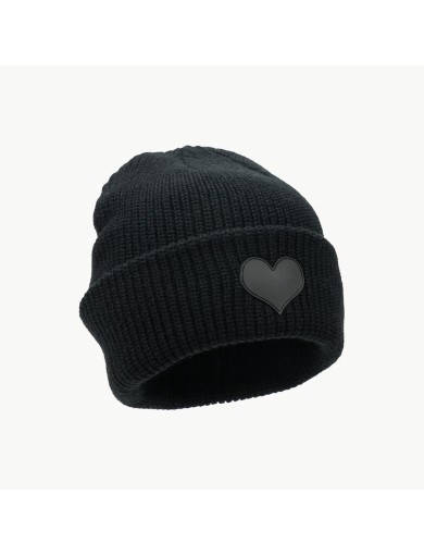 Heart Shaped Applique Beanie