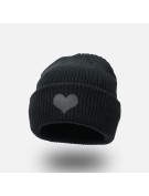 Heart Shaped Applique Beanie