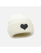 Heart Shaped Applique Beanie