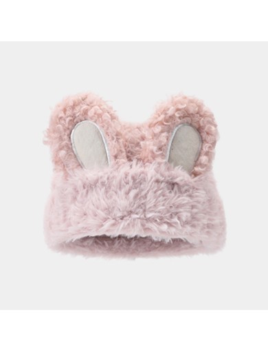 Plush Bunny Ear Beanie